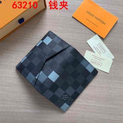 cheap quality LOUIS VUITTON Wallets 63210 Gray Monogram